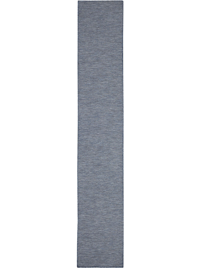 Positano POS01 Navy/Blue 2'2" x 12' Rug image number 0