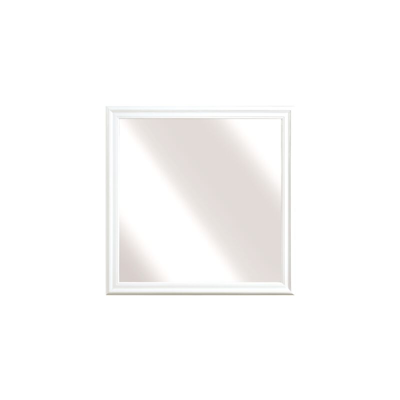 Full Size Bedroom Set, White Finish, 5-Piece Set with Bed, Dresser, Mirror, Chest and Nightstand image number 6