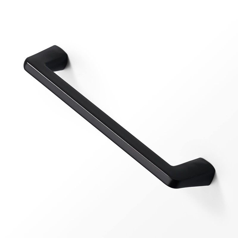AHOSAR 10 Pack 5 Inch Handles Matt Black Cabinet Pulls Drawer Pulls Furniture Hardware for Bedroom,Bathroom Cupboard Door,Bedroo