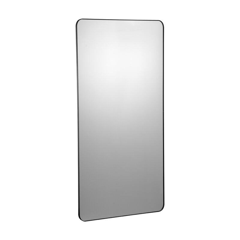 Wall Mounted Makeup Mirror, Aluminum Alloy Frame with Z Bracket for Bathroom image number 0