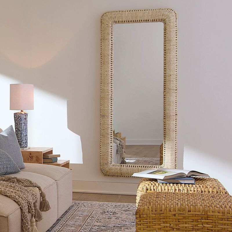 Hollis Rope Floor Mirror