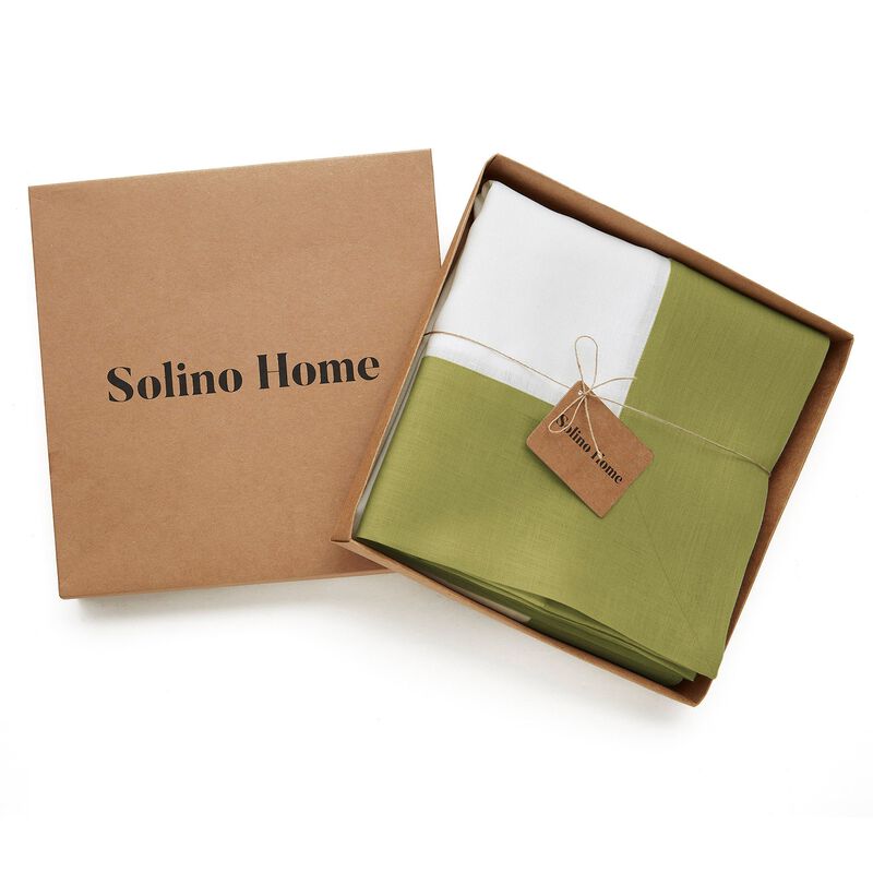 Christmas Linen Tablecloth - Contempo, Solino Home