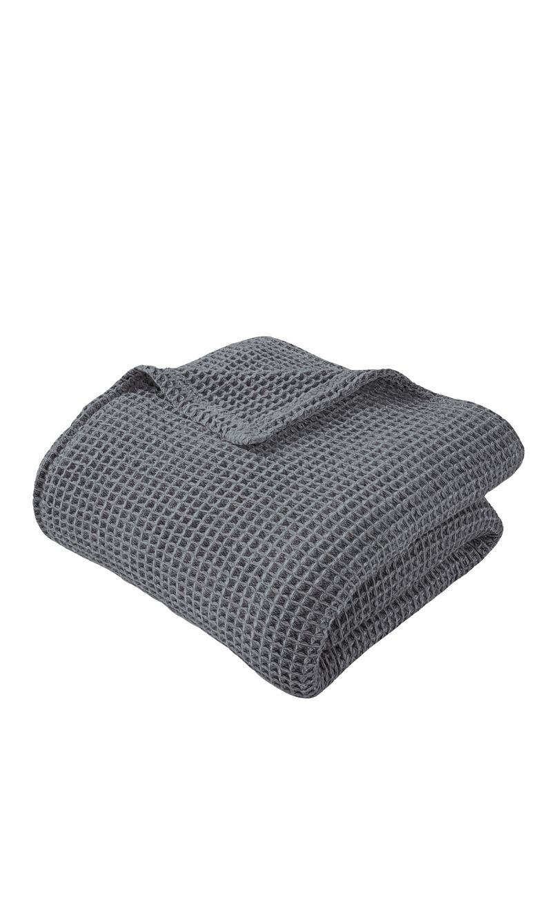 Blissful CleanBamboo® Waffle Throw Blanket.