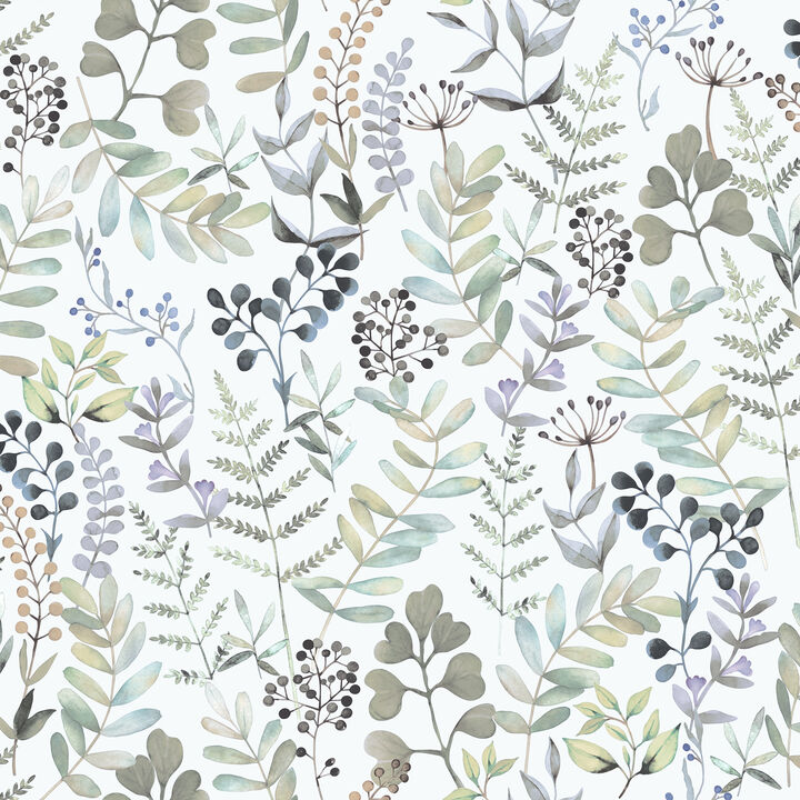 Olivia Botanical Wallpaper