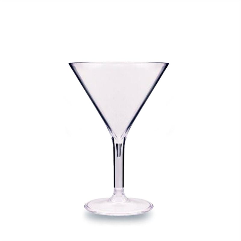 Polycarbonate Drinkware 9 oz. Round Clear Polycarbonate Martini (Set of 12) image number 4
