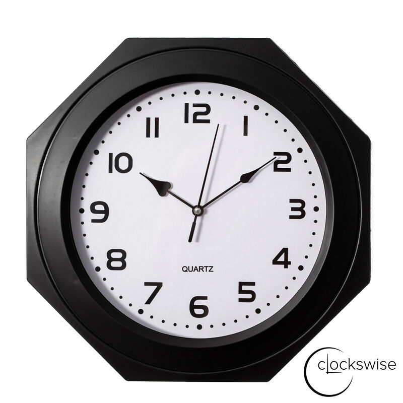 Clockswise 12-inch Non-Ticking