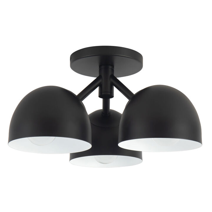 Fosso 13 in Semi Flush Mount