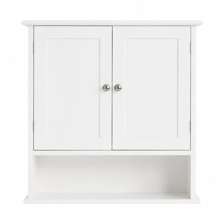 ELEMENT ACE 3-Tier Wall Mounted Medicine Cabinet with Adjustable Shelves, Over Toilet Storage for Bathroom, Kitchen, Entryway