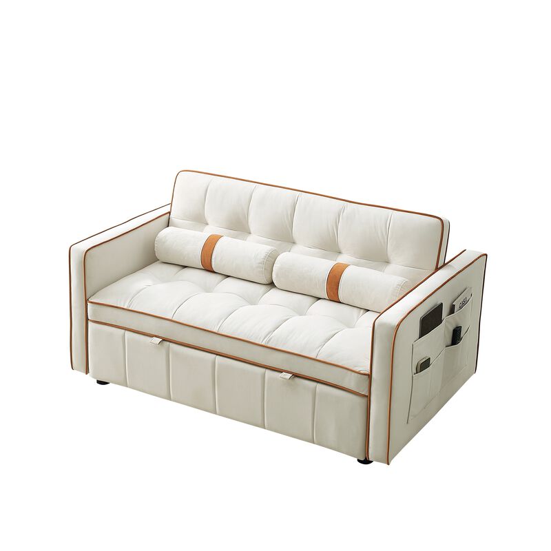 Merax Pull Out Sleeper Sofa Bed Futon