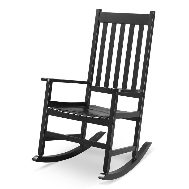 Rocking Chair Classic & Comfortable Rocker for Indoor or Outdoor Relaxation
