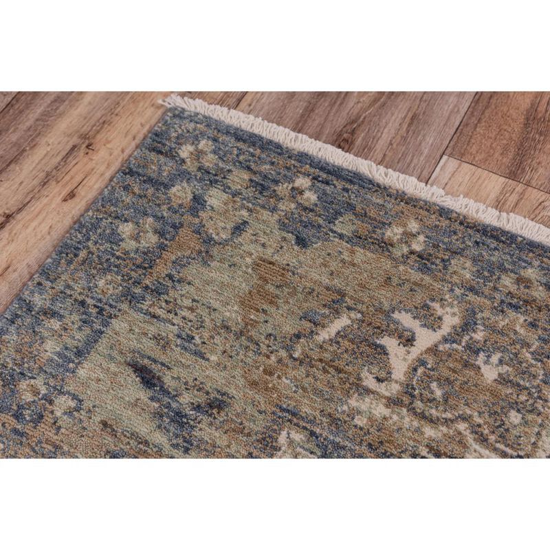 Hybrid Cut Pile Proprietary Wool Rug, 5' x 8'