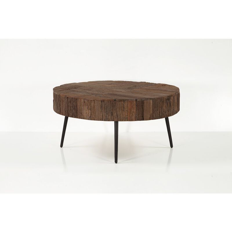 World Interiors Palm Desert Modern Reclaimed Wood Coffee Table