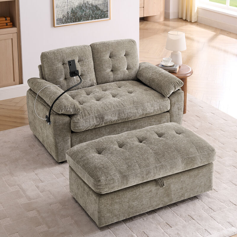 Tukspu Leisure loveseat sofa chair image number 1