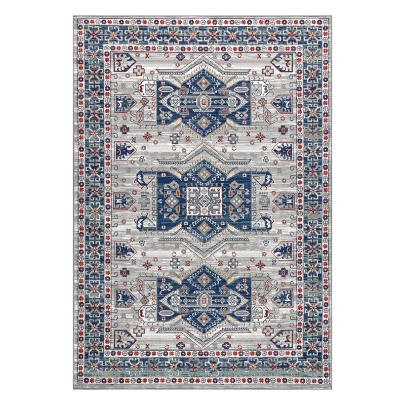 Kasbah Modern Persian Vintage Medallion Area Rug