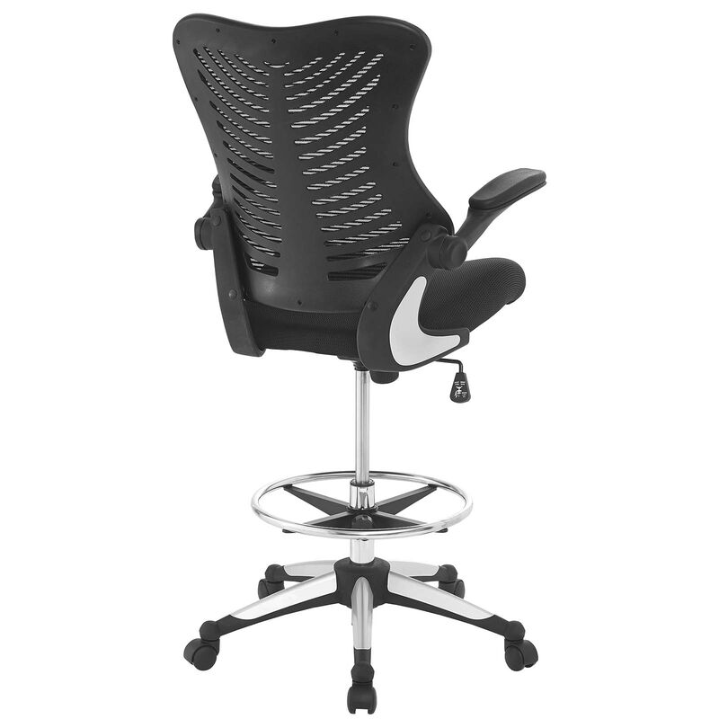 Modway Furniture - Charge Drafting Chair Black