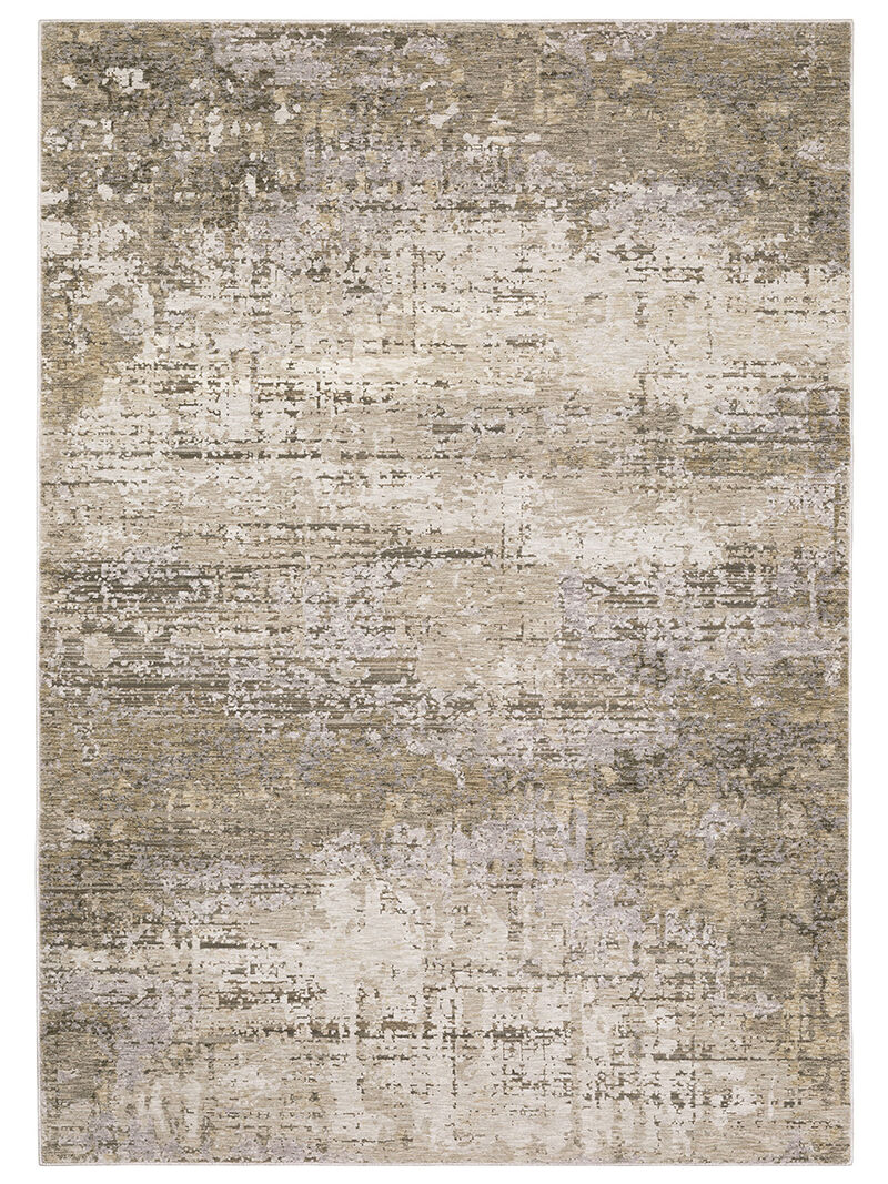 Nebulous 5'3" x 7'6" Beige Rug image number 0