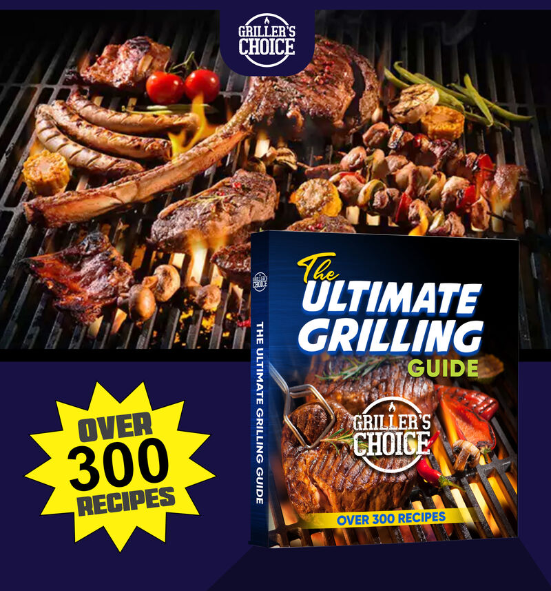 Grillers Choice - 25 Piece Grillers Set - Hand Selected Grilling Tool Kit by Chef and BBQ Judge- Includes The Ultimate Grilling Guide