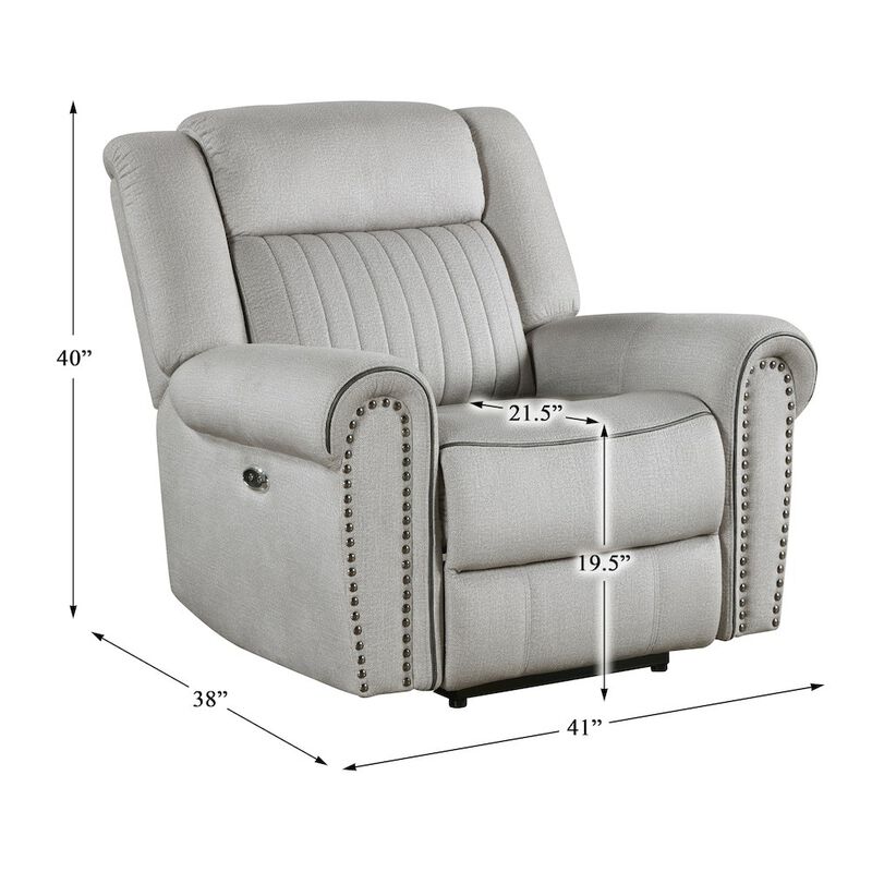 Lexicon Brennen Microfiber Reclining Chair