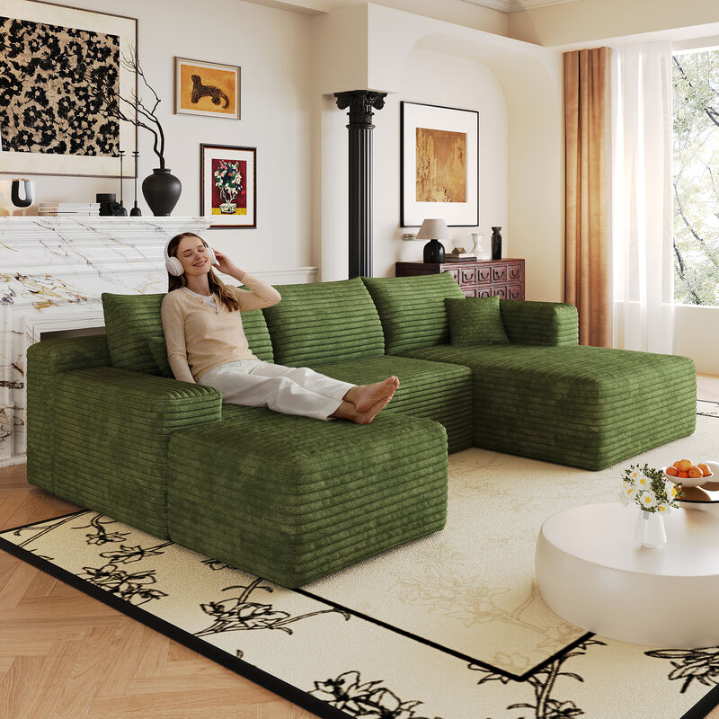 Jamzur Cloud Sectional Sofa image number 4