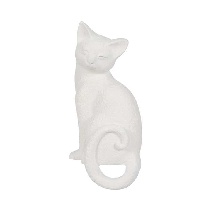 9" Kitty With Hanging Tail