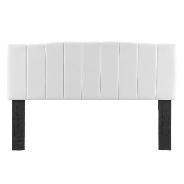 Camilla Channel Tufted Full/Queen Performance Velvet Headboard