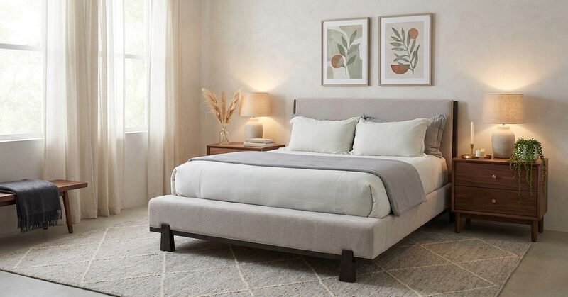 Tauren Upholstered Bed image number 4