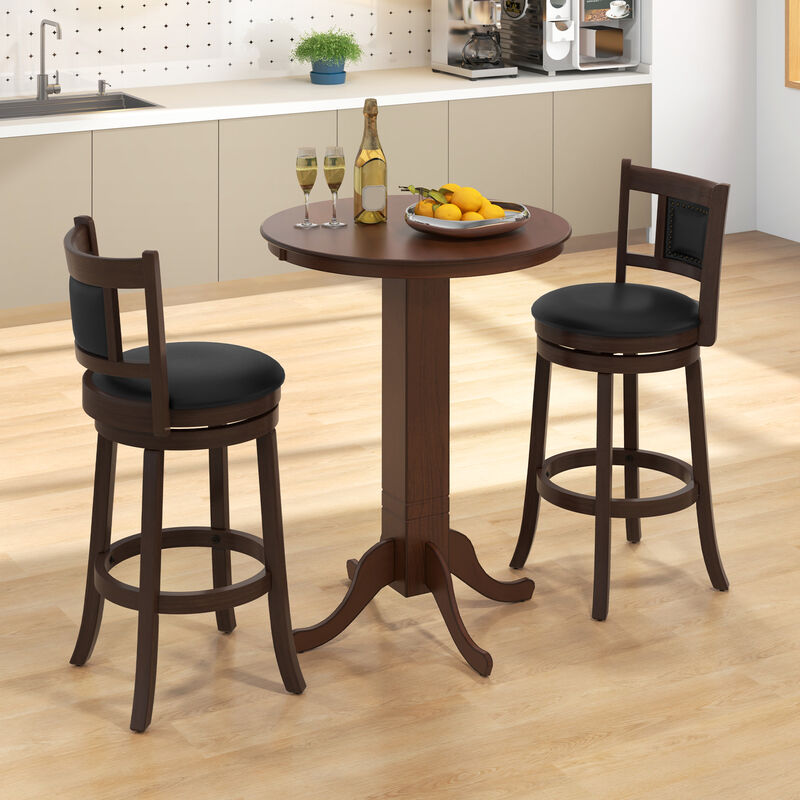 Round Dining Table with Pedestal Base for Elegant and Space-Saving Dining Room Design