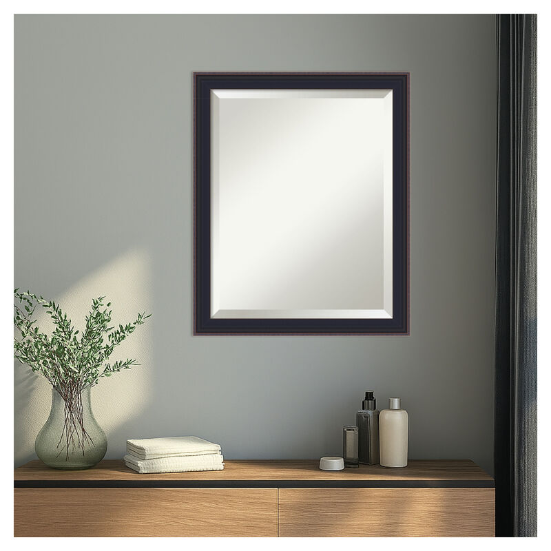 Havana Black Bronze Beveled Framed Wall Mirror image number 6