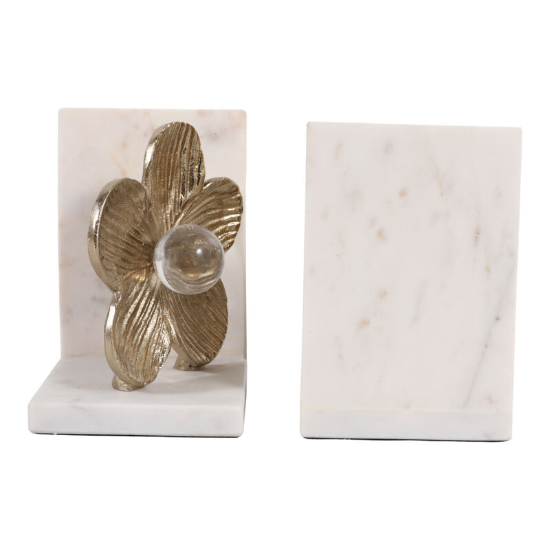 S/2 11" Flower Bookends image number 4