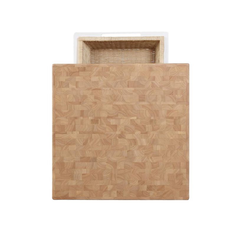 Powell White Kitchen Island