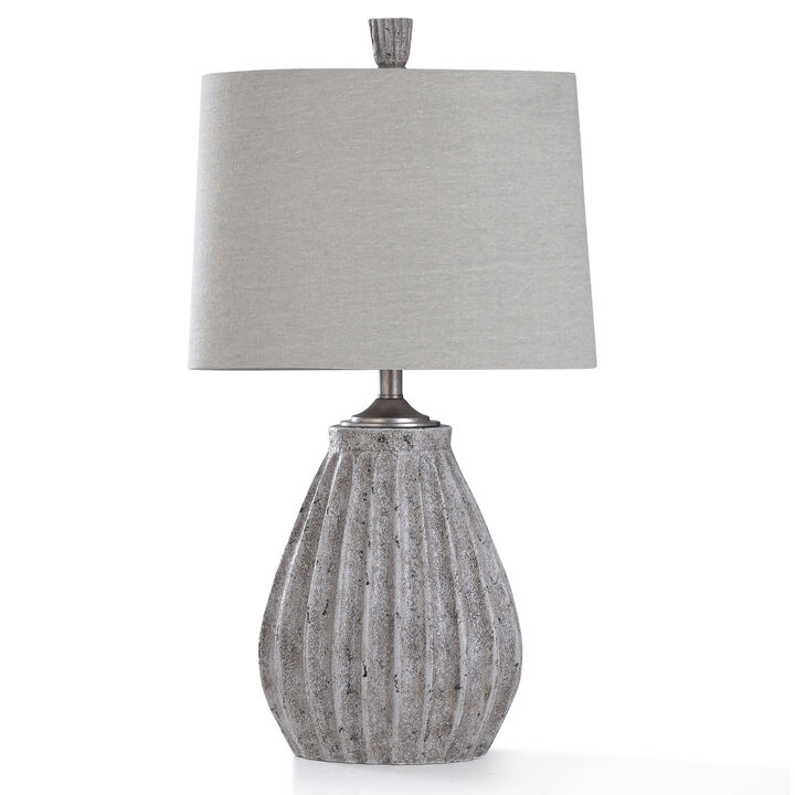 Painted Stone Table Lamp (Set of 2)