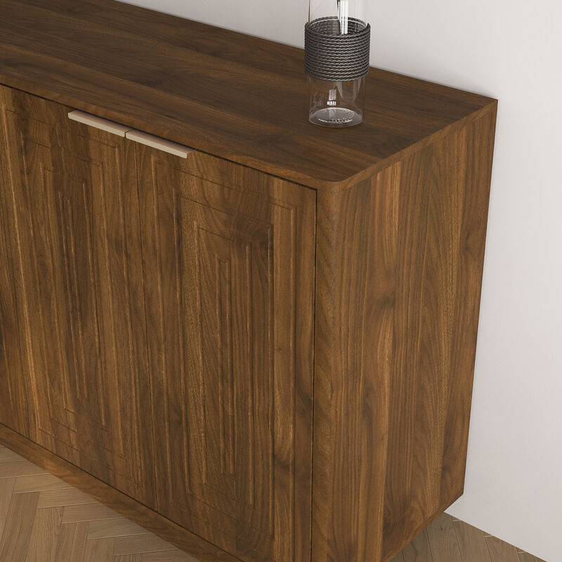 Lerdax Modern Sideboard Buffet Cabinet image number 3