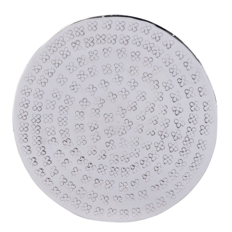 Butler Specialty Hudson Drum End Table, Silver