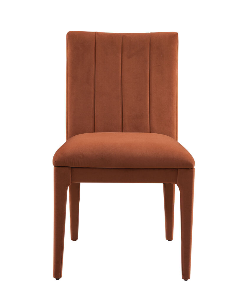 Brianne Burnt Orange Dining Chairs (Set of 2)
