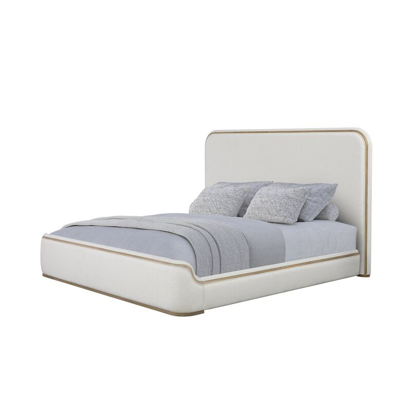 Bernards Transitional Elements Elements King Upholstered Bed image number 0
