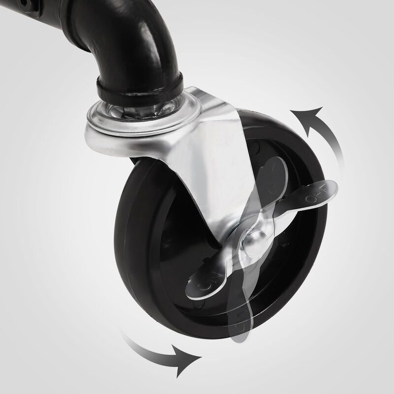 Clothing Rack on Wheels - Mobile Garment Organizer with Adjustable Height