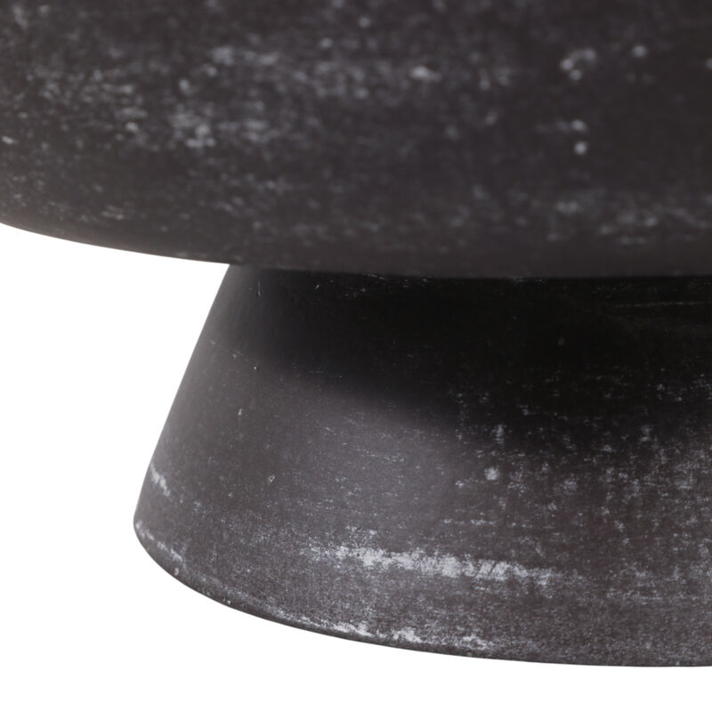 Terracotta Bowl On Pedestal image number 4