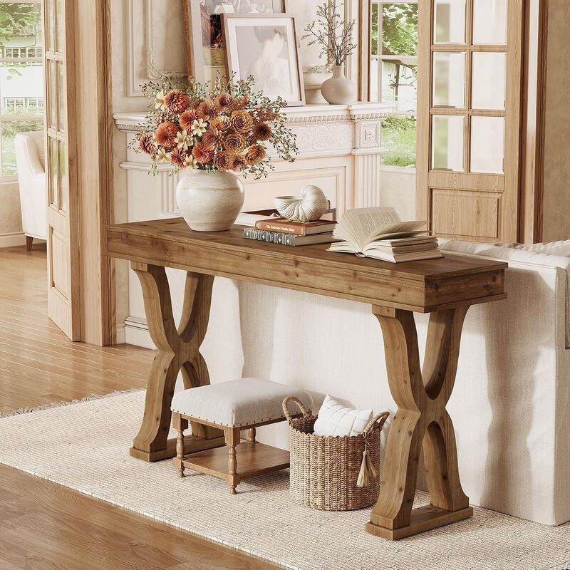 Tribesigns Farmhouse Console Table image number 5