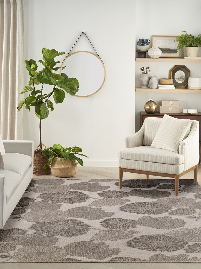 Garden Oasis GOA04 Natural 9' x 12' Rug