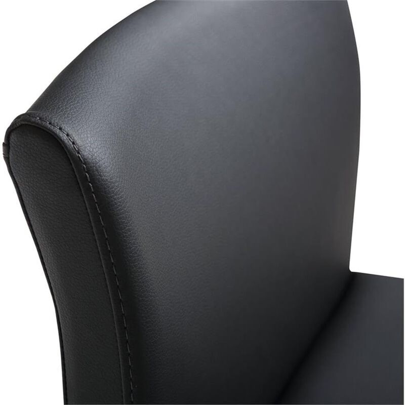 TOV Furniture Denmark Steel Stool, Counter Height, Black image number 7
