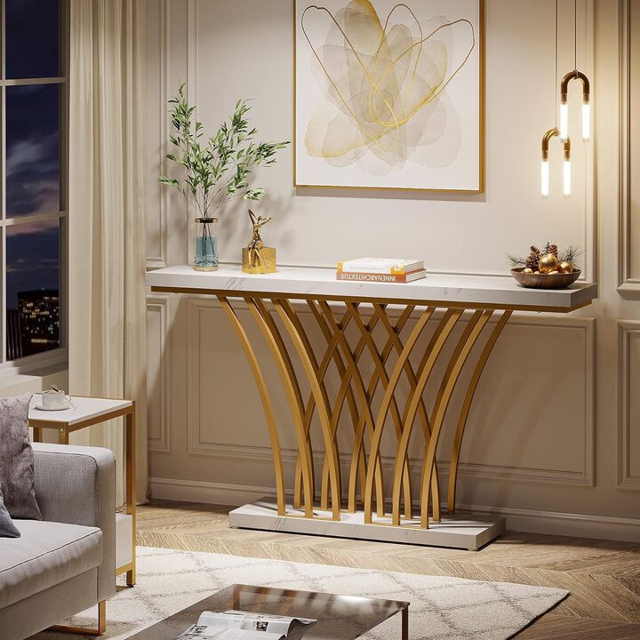 Tribesigns Modern Wood Console Table