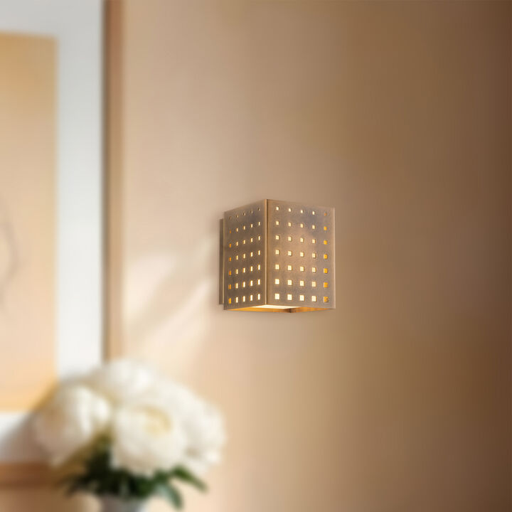 Astoria 5-in Damp-Rated Dimmable LED Wall Sconce