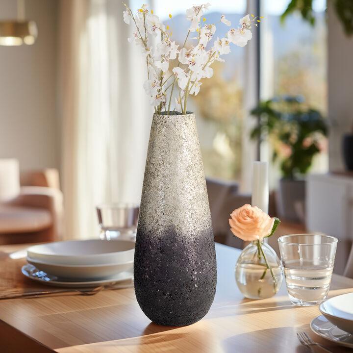 Glam Ombre Crackle Vase