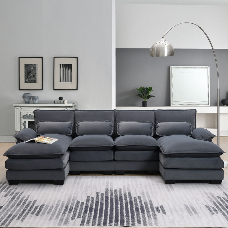 Merax 6-seat Symmetrical Sofa Furniture