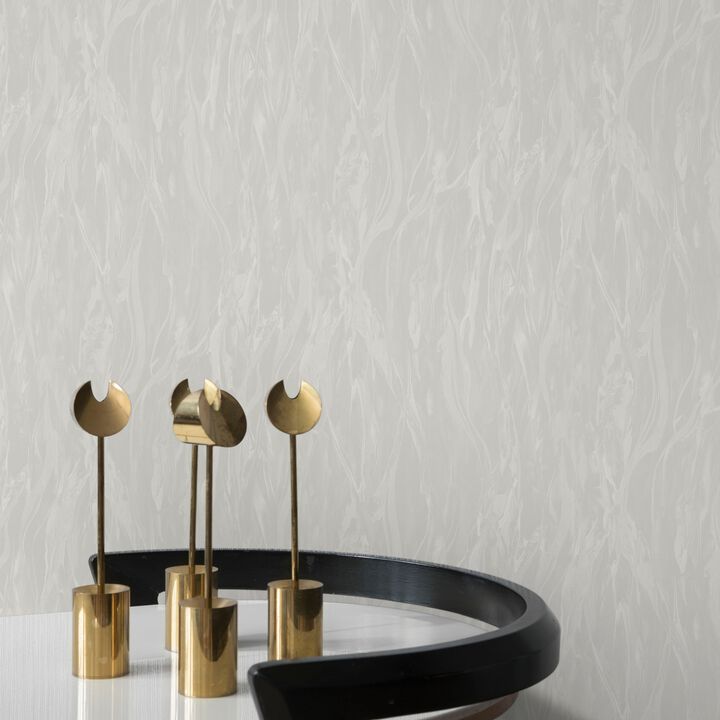 Very Marble Plain Grey Wallpaper VE1301