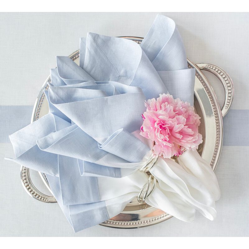 Christmas Linen Dinner Napkins 20 x 20 in Set of 4 - Contempo, Solino Home