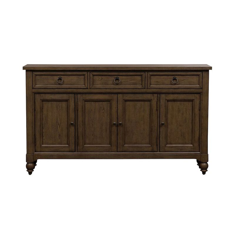 Liberty Furniture Americana Farmhouse Hall Buffet in Dusty Taupe image number 1