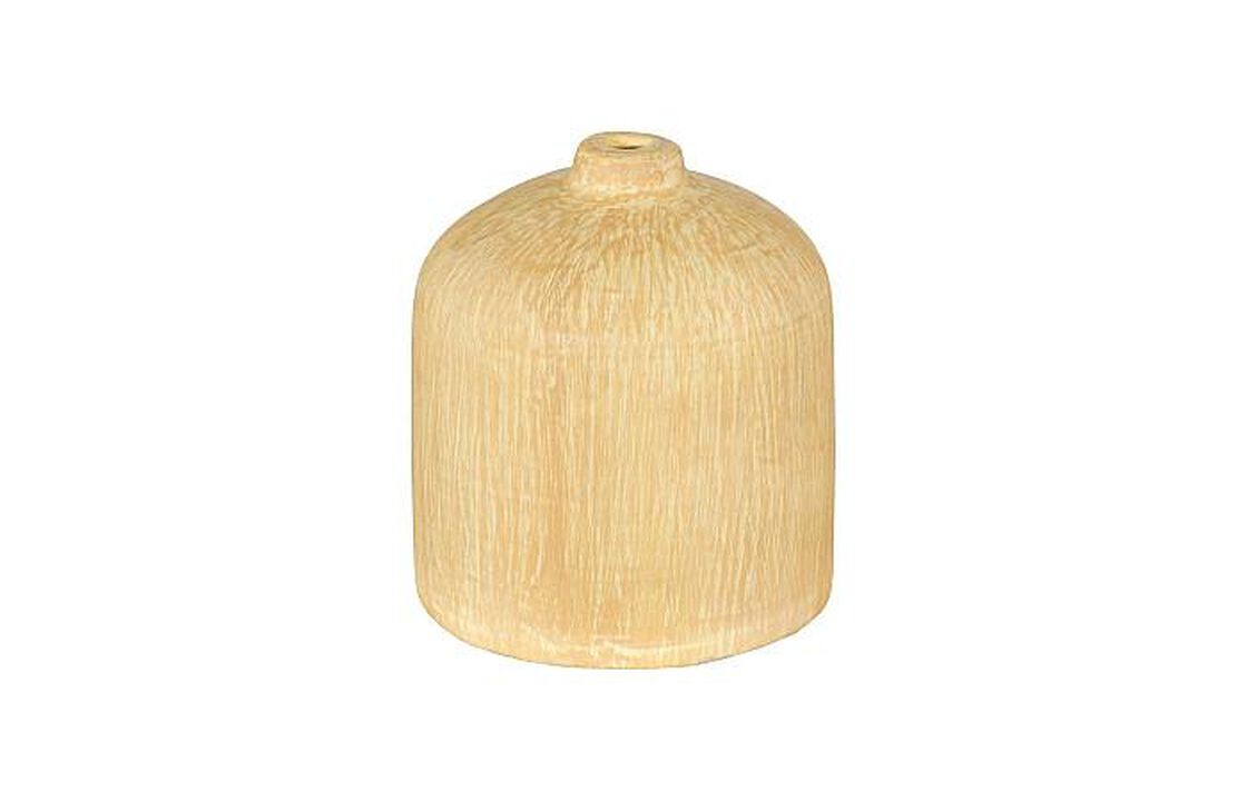 Canary Wash Yellow Stem Vase