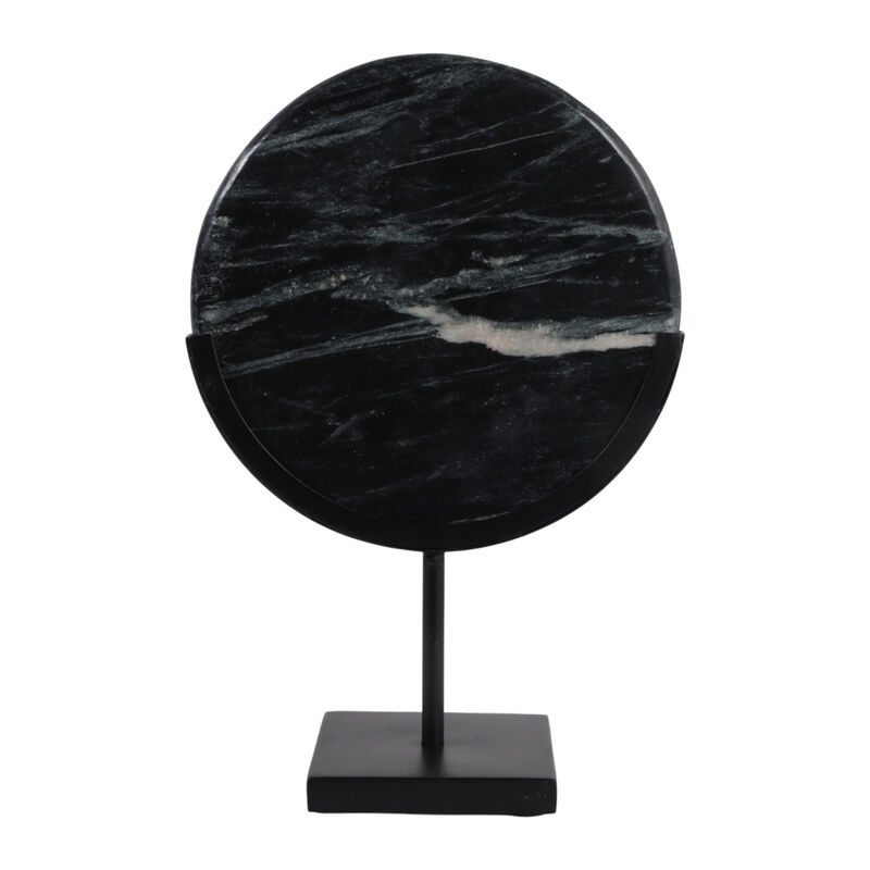 12x8" Marble Disc On Stand image number 0