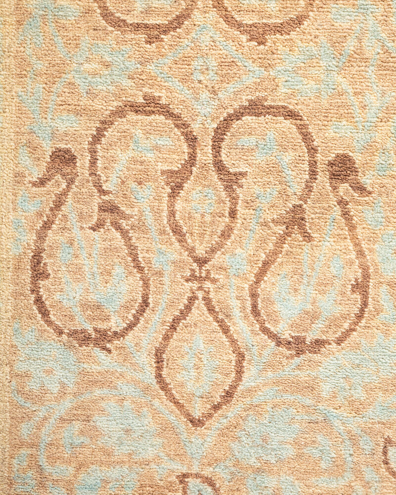 Mogul, One-of-a-Kind Hand-Knotted Area Rug  - Brown, 3' 0" x 9' 1" image number 3